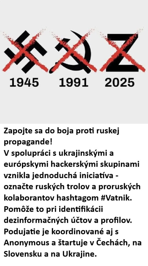 označte si svojho dezoláta - prešivák